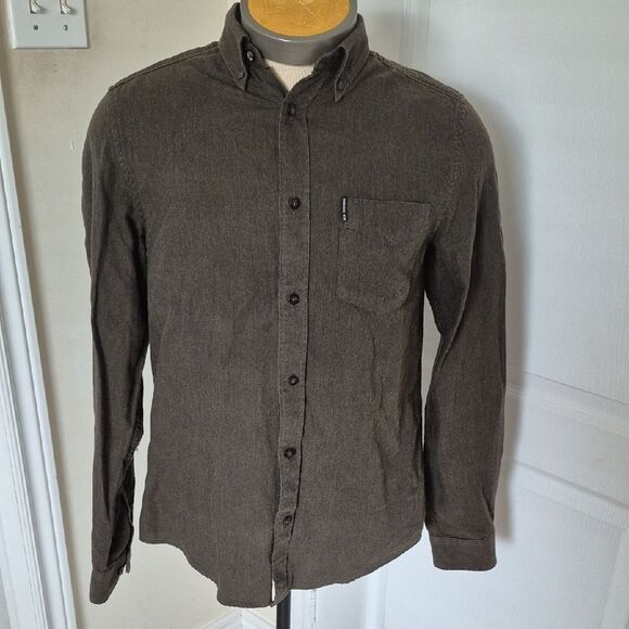 Ben Sherman Kale Green Shirt - Picture 1 of 16